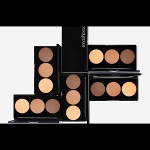 Smashbox step by step contouring palette
